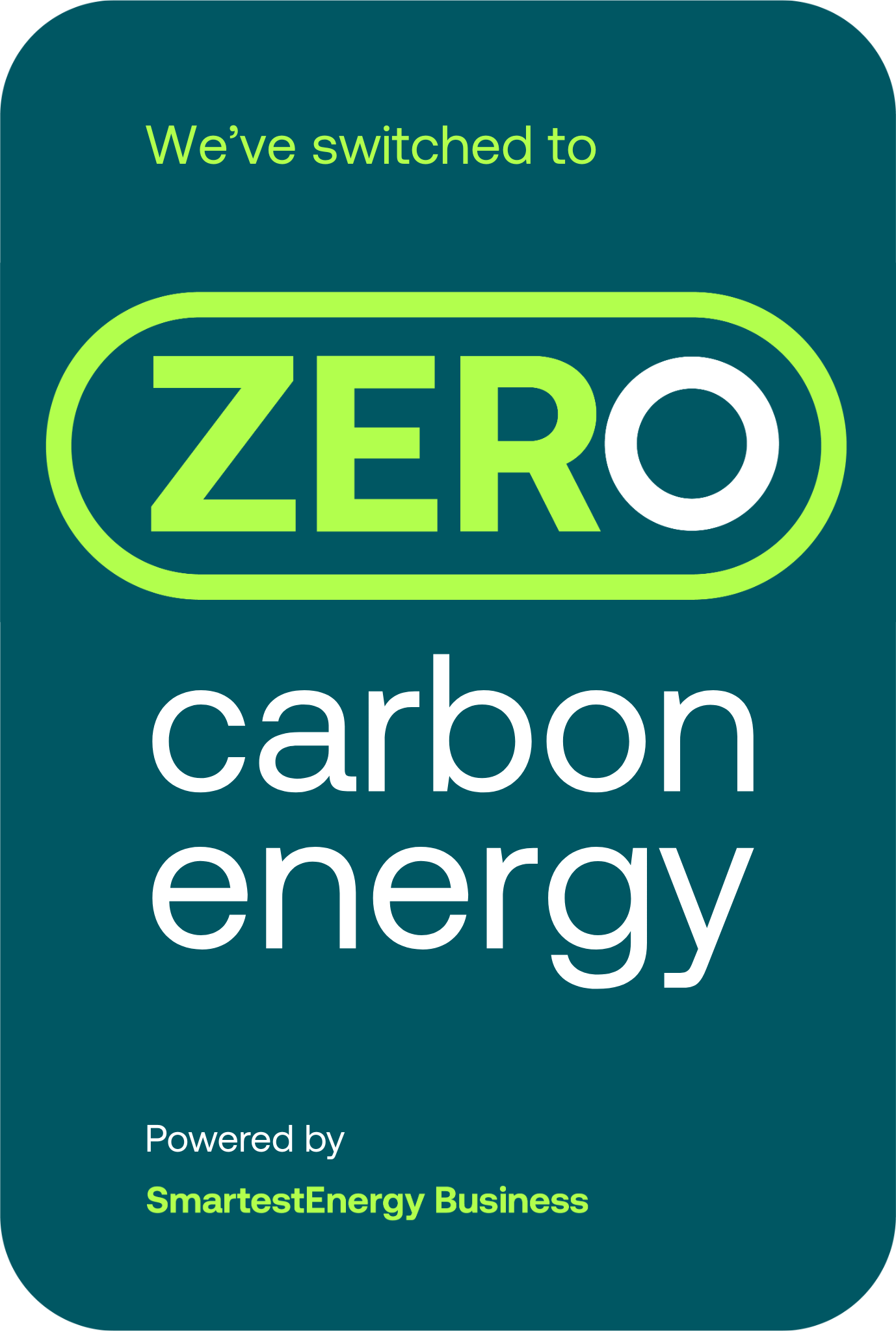 SmartestEnergy Business - Net Zero Badge